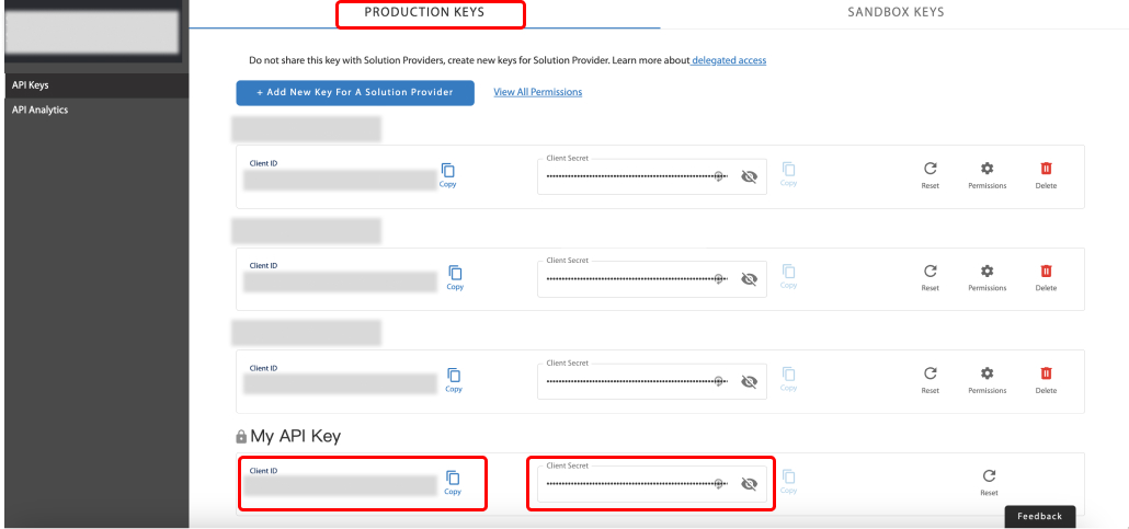 Walmart API Key