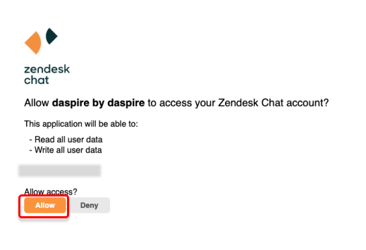 Zendesk Chat OAuth